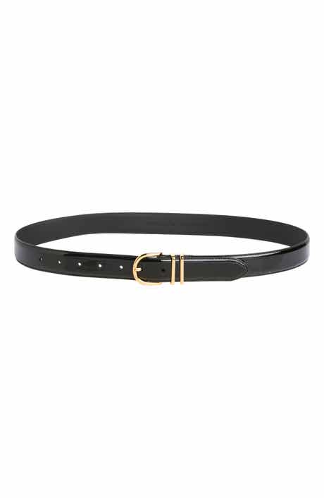The Fancy Juni Patent Leather Belt