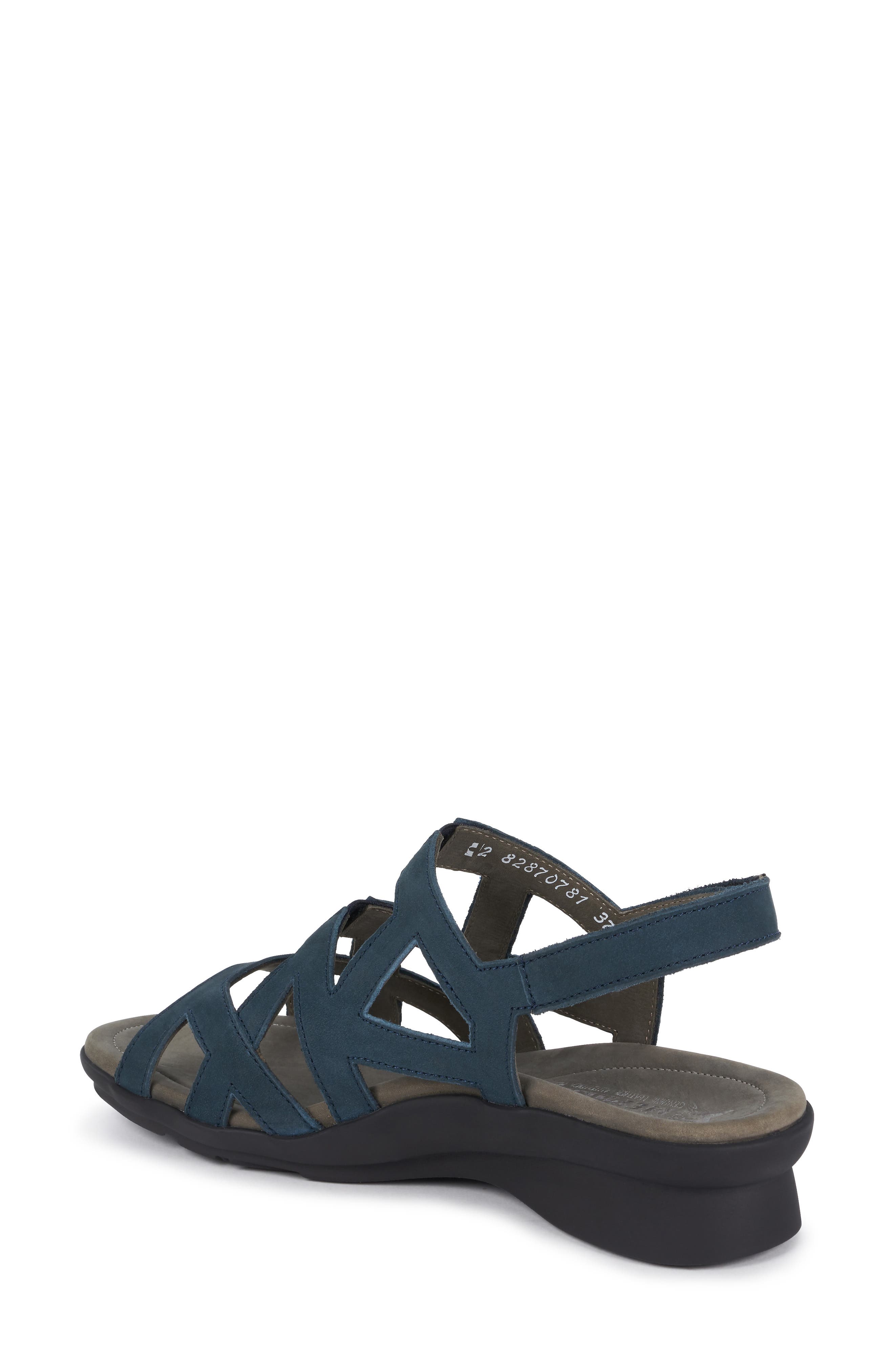 Pamela Sandal, Alternate, color, NAVY NUBUCK