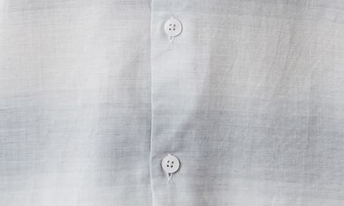Robert Barakett Lasalle Short Sleeve Woven Button-up Shirt In Gray