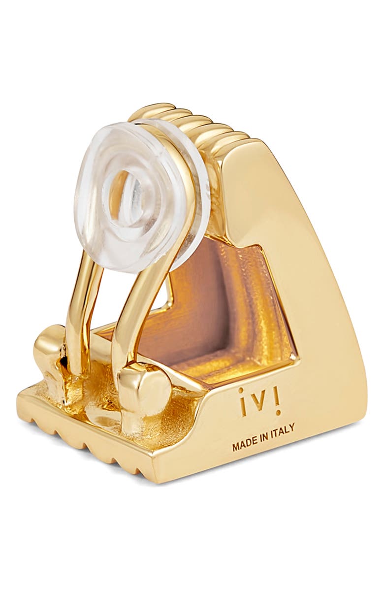 IVI Los Angeles Liz Clip-On Earrings, Alternate, color, Yellow Gold