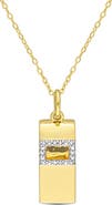 Julianna B. Whistle Charm Diamond Accent Pendant Necklace