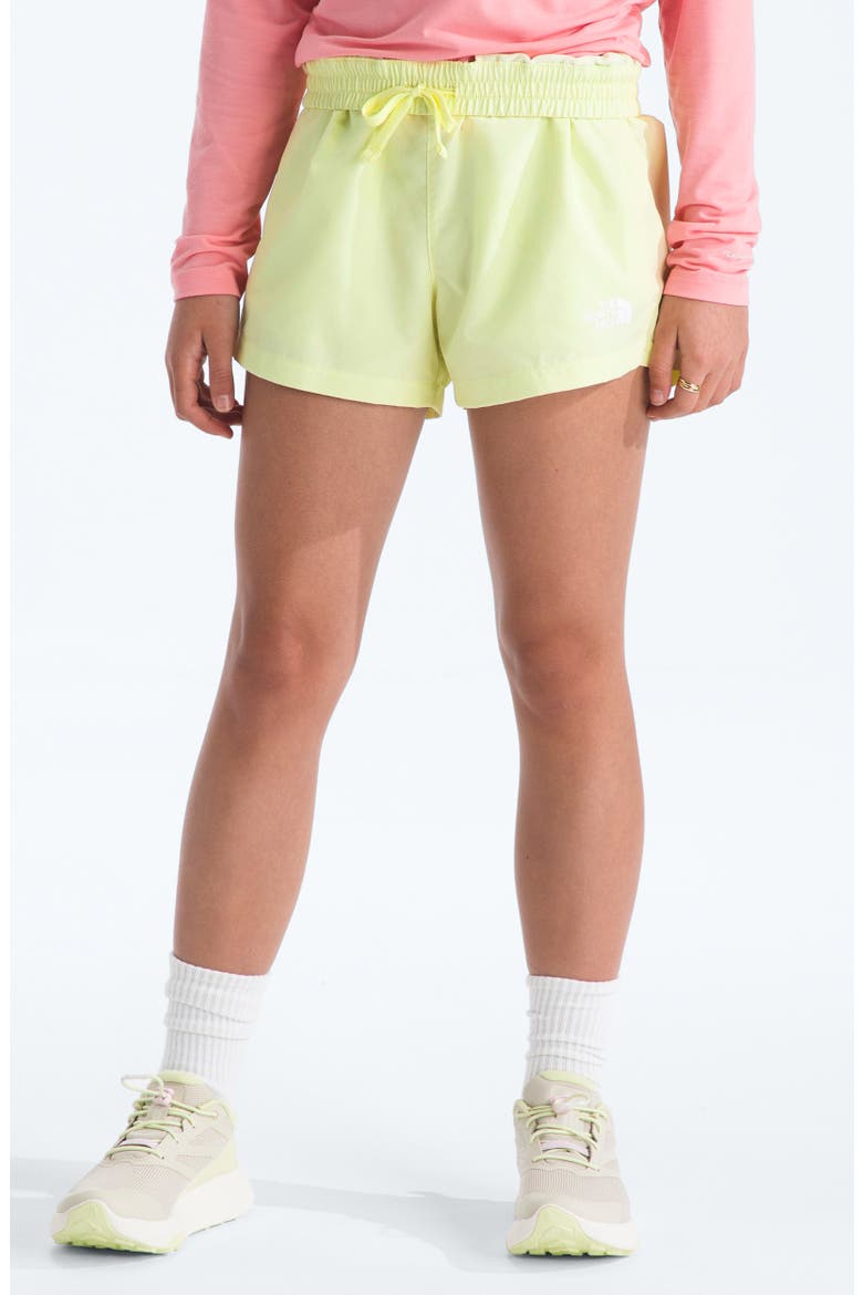Kids' Class V FlashDry™ Shorts, Main, color, LEMON MIST LOGO WEATHER TOPO