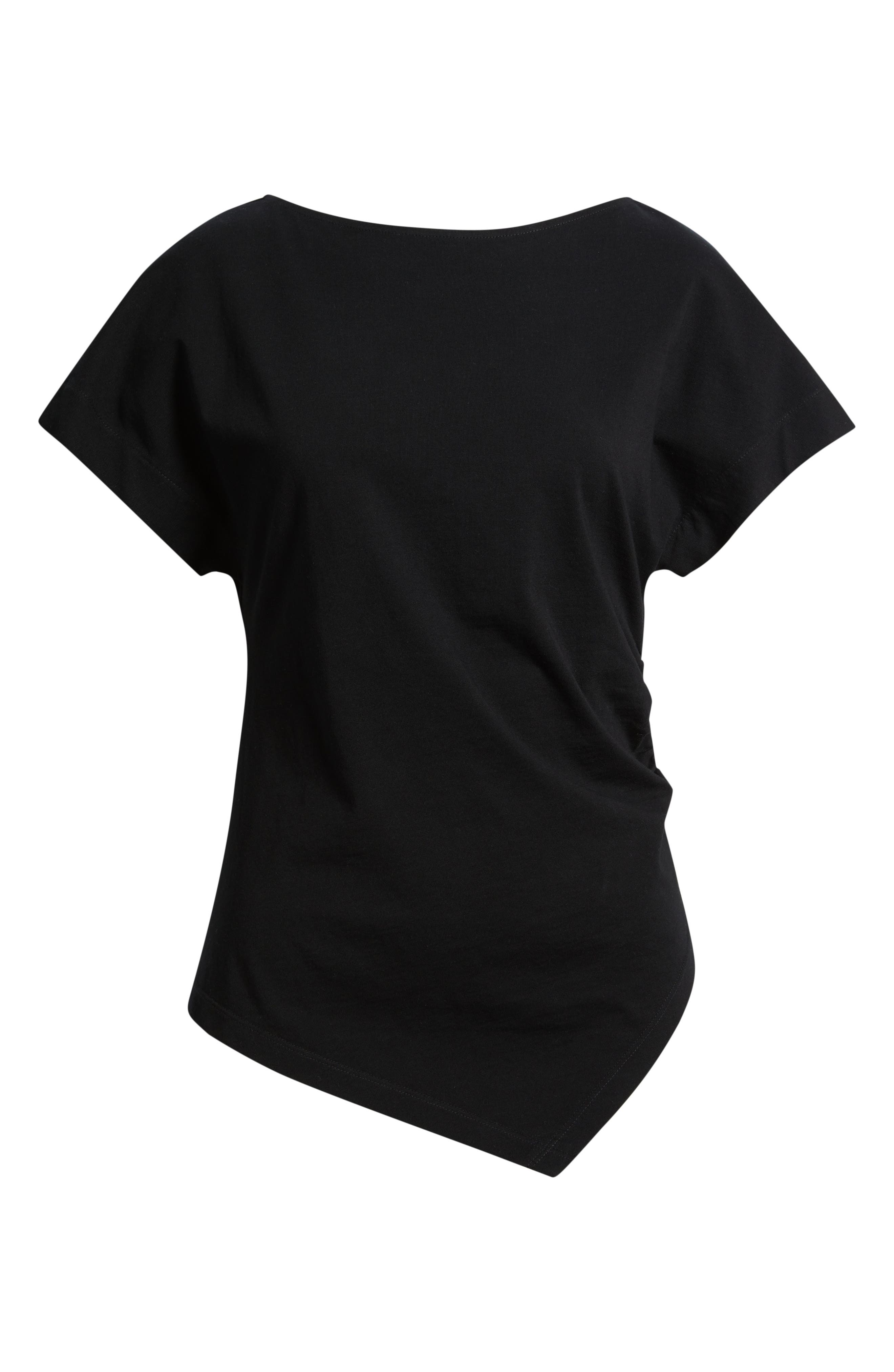 Asymmetric Cotton T-Shirt (Women) | Nordstrom