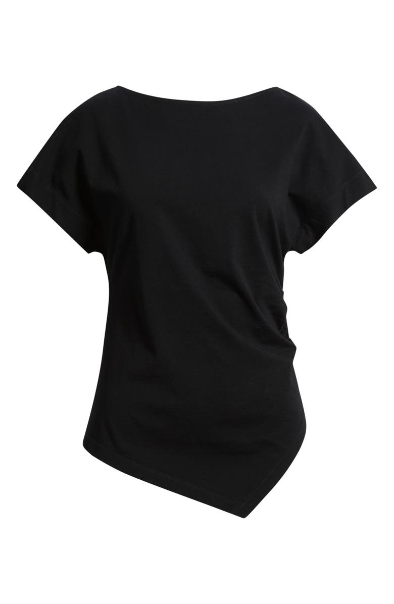 Open Edit Asymmetric T-Shirt, Alternate, color, Black