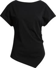 Open Edit Asymmetric Cotton T-Shirt