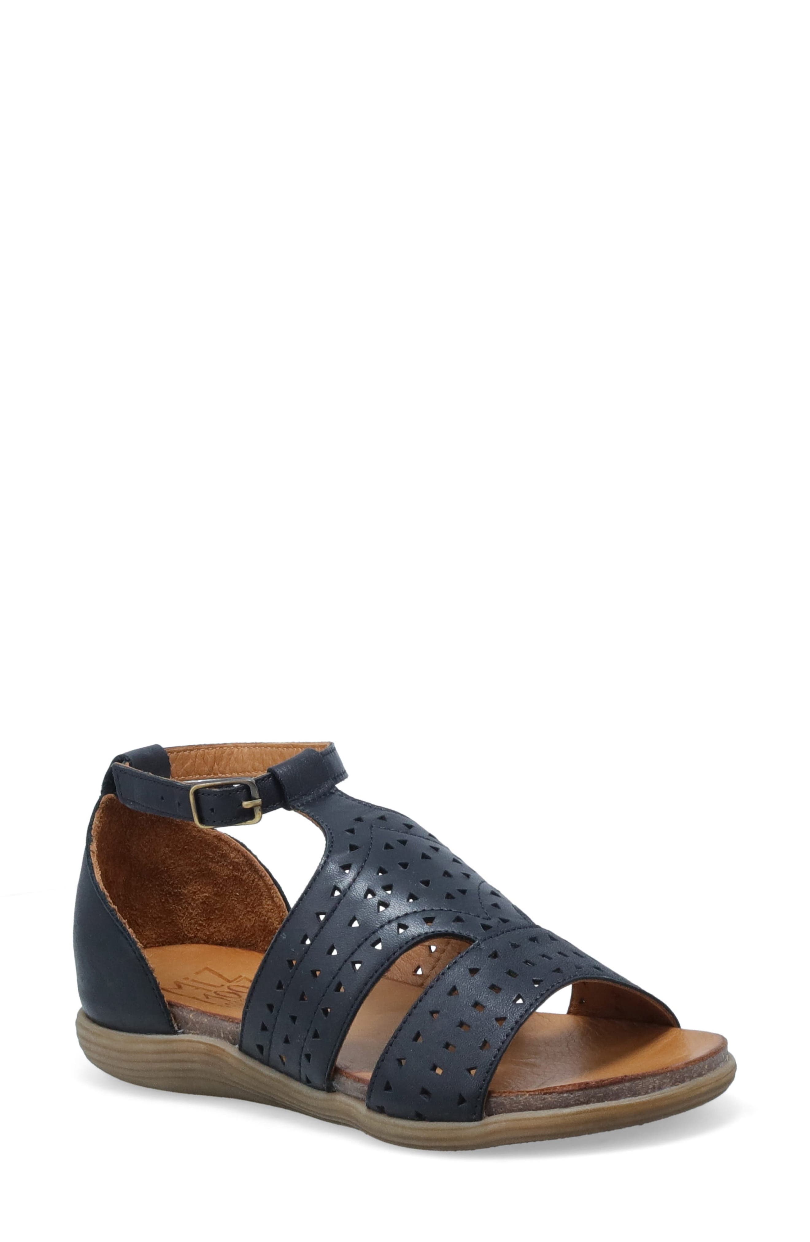 Miz Mooz Corvo Sandal, Main, color, Black