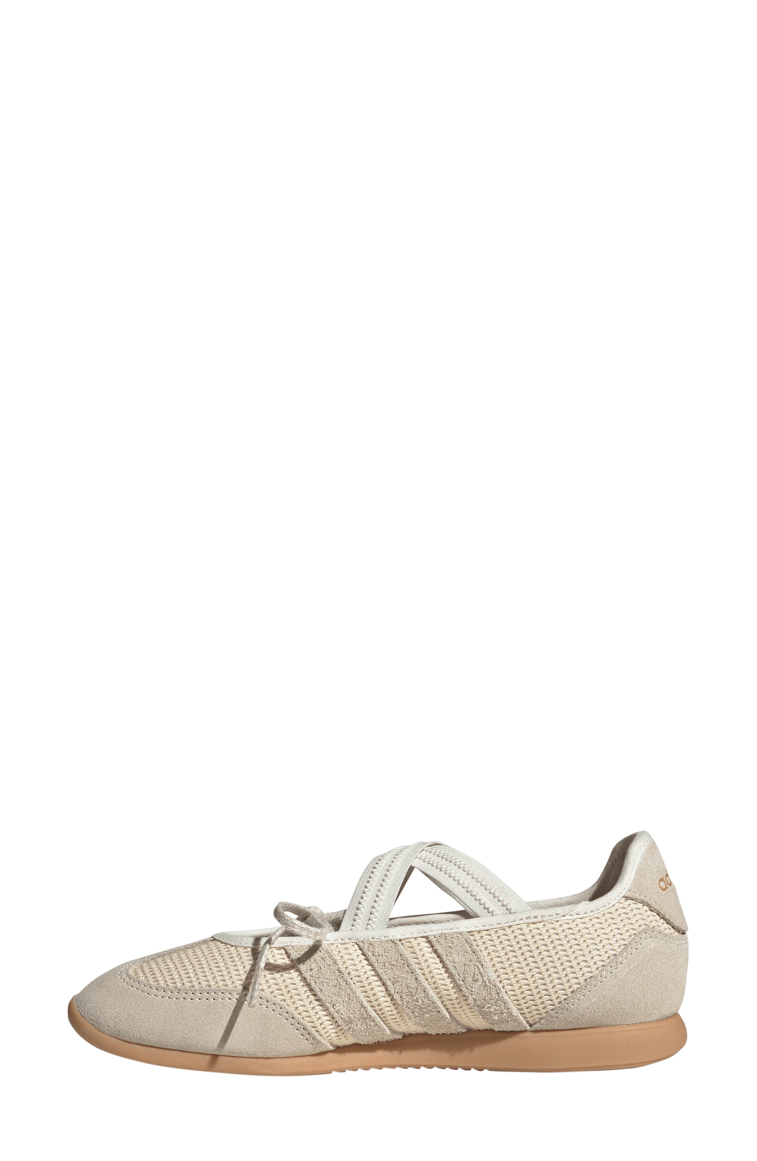 adidas Barreda Mary Jane Flat, Alternate, color, Matte Gold/ Crystal Linen