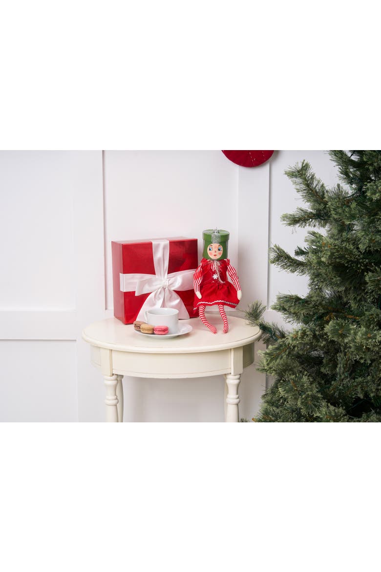 Merriam Joe Spencer Gathered Traditions Figurine, Alternate, color, Red
