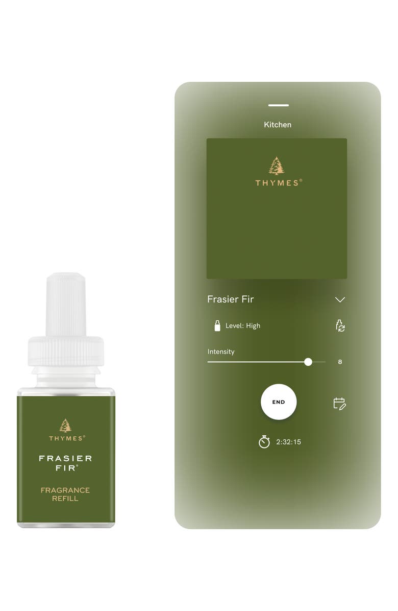 PURA x Thymes 2-Pack Diffuser Fragrance Refills, Alternate, color, Green