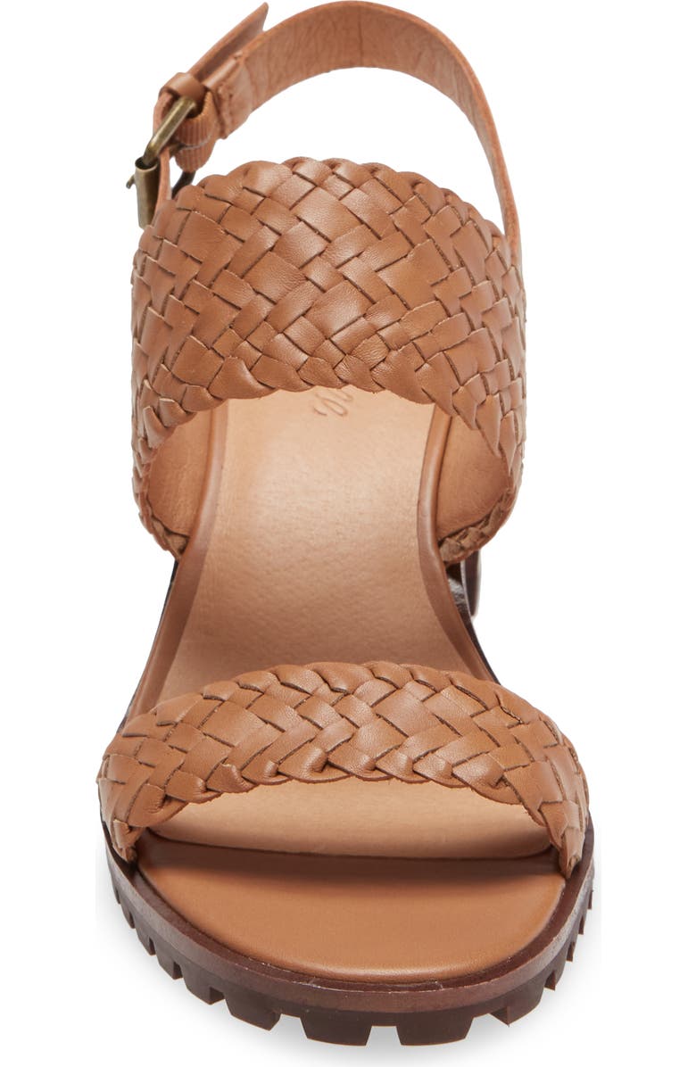 Madewell The Kiera Lug Sole Sandal, Alternate, color,