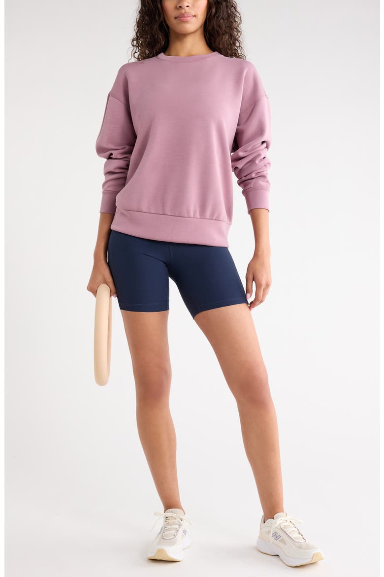 Soft Luxe Boxy Crew Sweatshirt, Alternate, color, PURPLE SHAKE