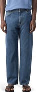 MANGO Relaxed Straight Leg Jeans