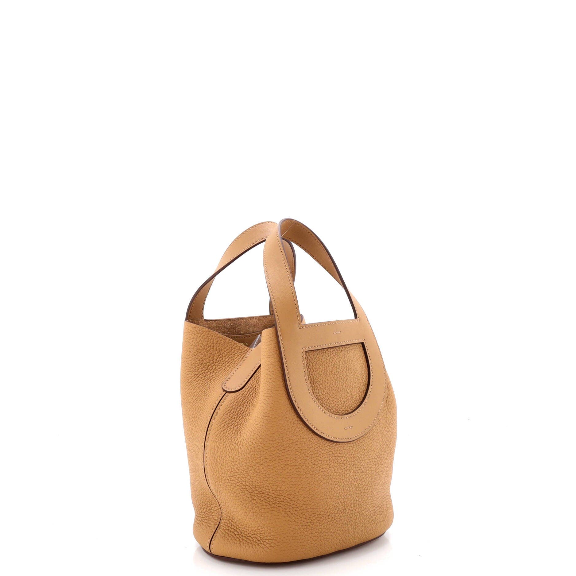 Pre-Owned Hermes In-The-Loop Bag Clemence with Swift 18, Alternate, color, Biscuit