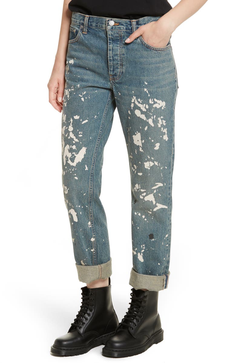 Helmut Lang Re-Edition Painter Jeans, Alternate, color, 