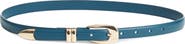Nordstrom Mina Skinny Leather Belt