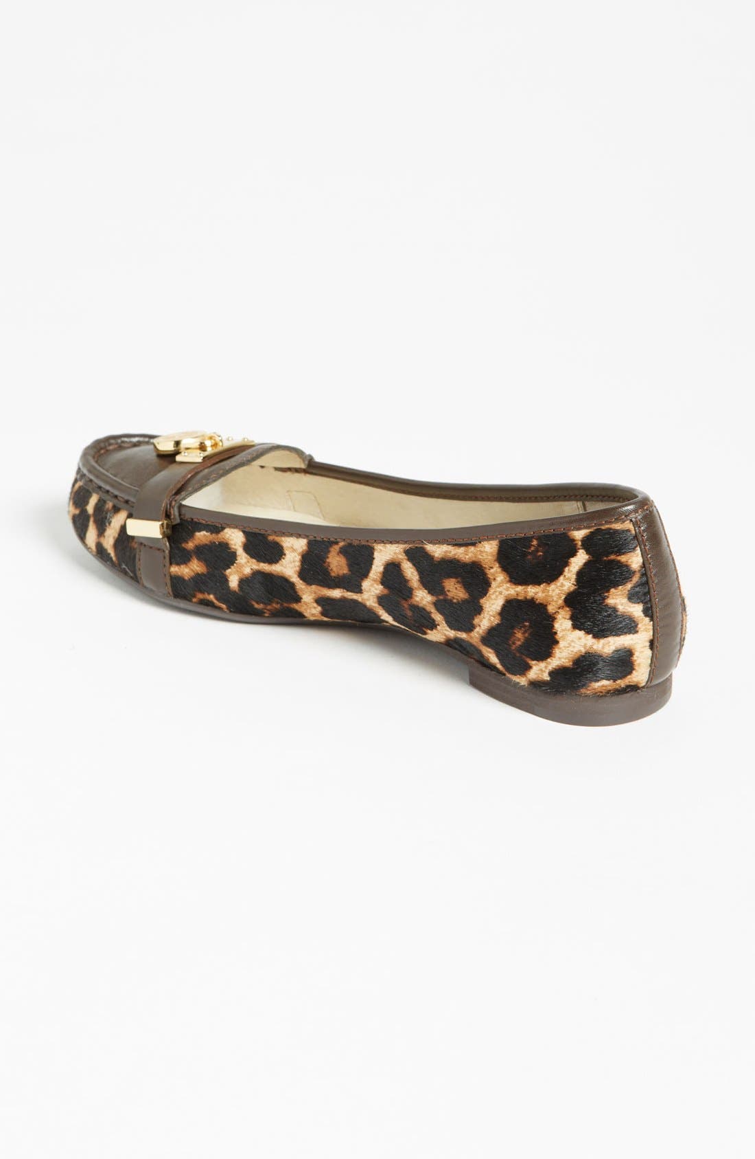 'Hamilton' Moccasin, Alternate, color, LEOPARD HAIRCALF