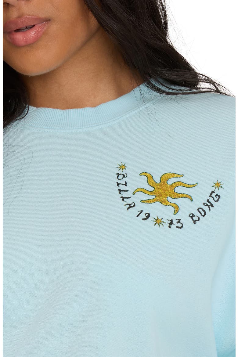 Sunset Rider Kendal Graphic Sweatshirt, Alternate, color, CLEARWATER