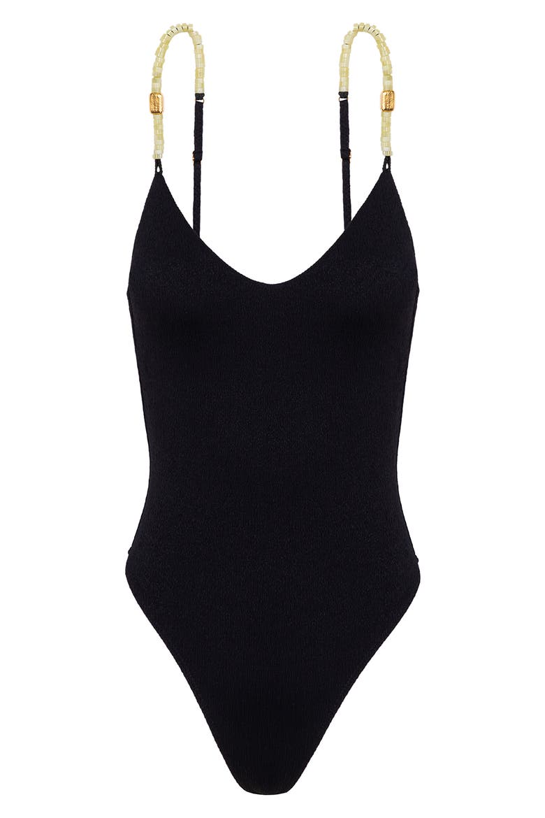 Harper One-Piece Swimsuit, Alternate, color, BLACK