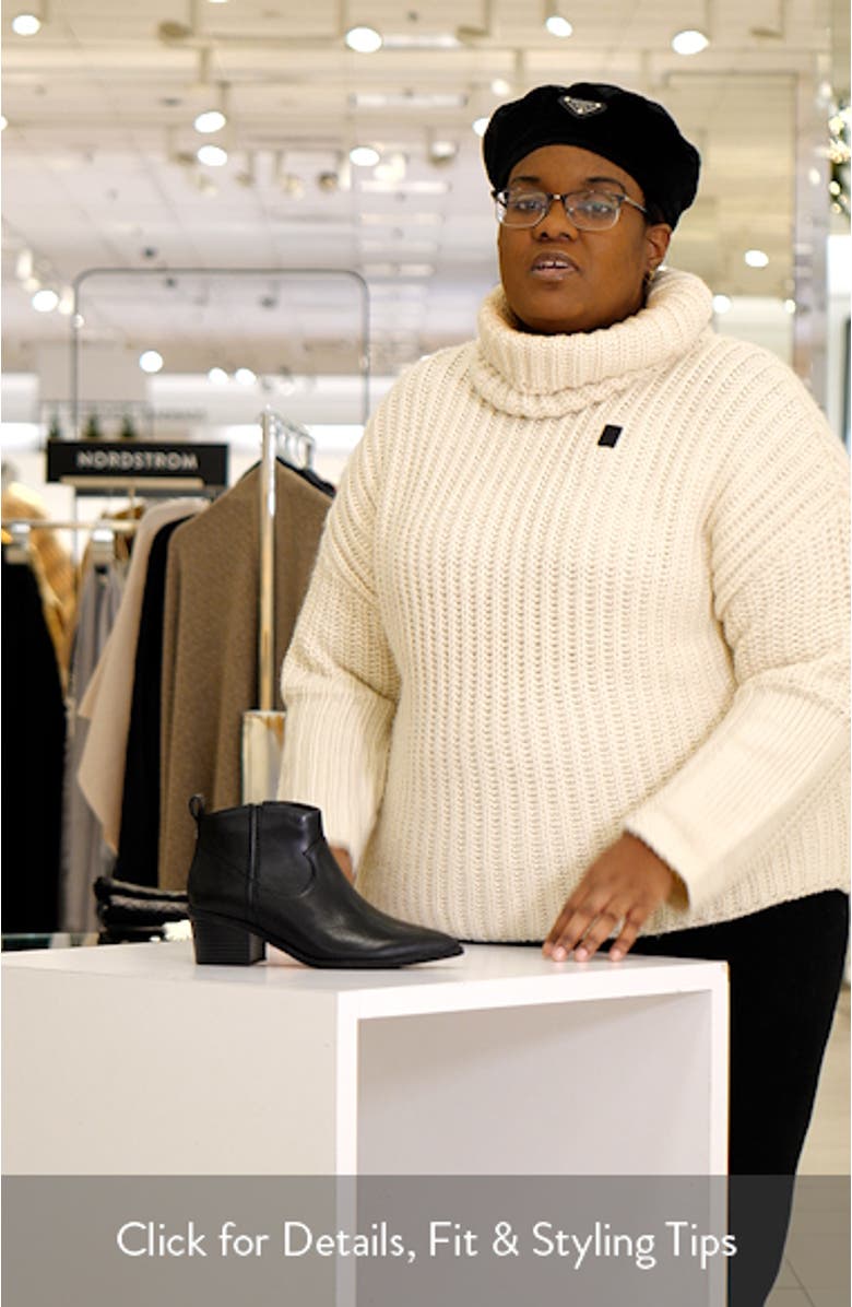 Morzine Sky Pointed Toe Bootie, sales video thumbnail