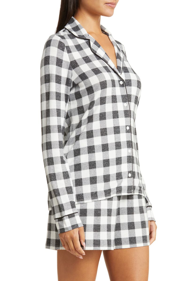 Nordstrom Brushed Hacci Short Pajamas, Alternate, color, 
