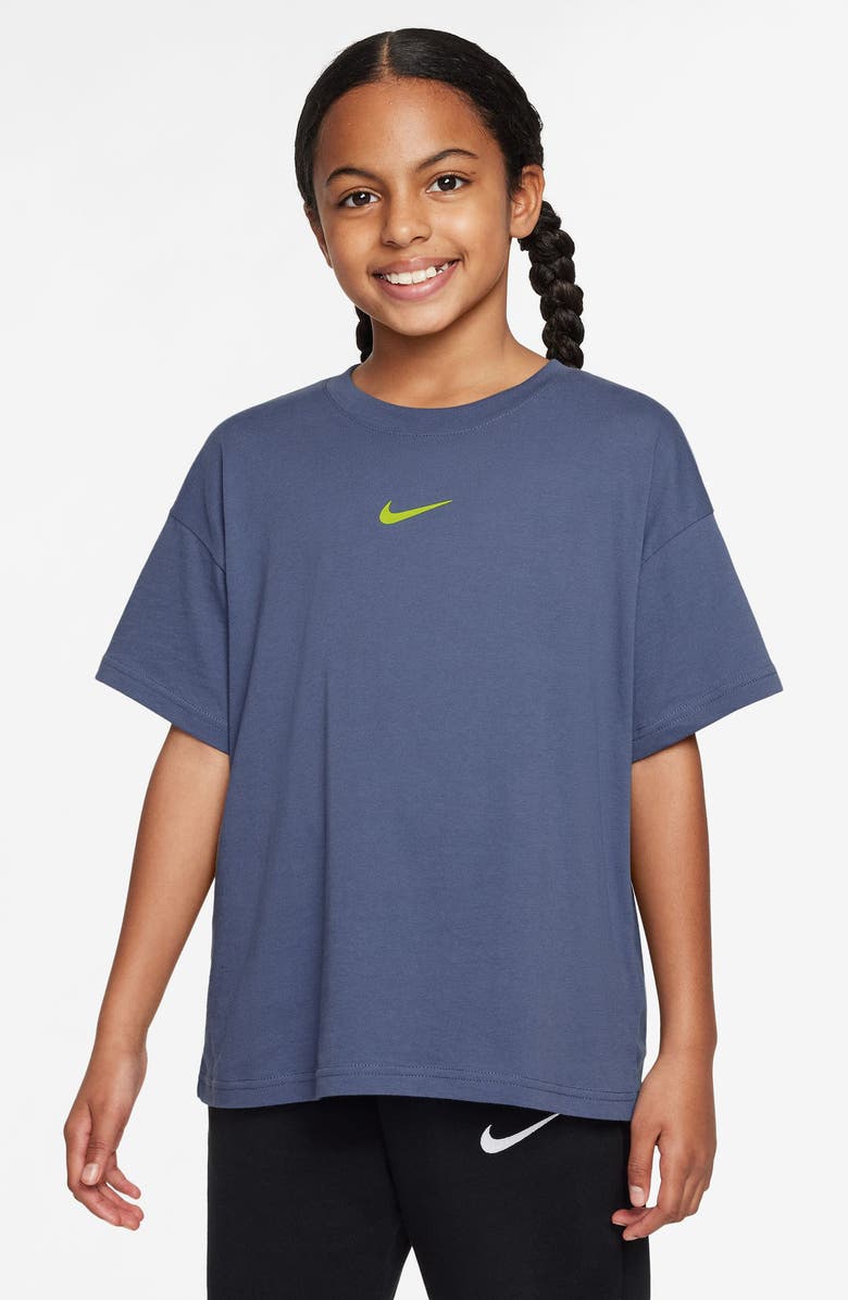 Nike Kids' Revolution of Air Graphic T-Shirt, Main, color, Diffused Blue