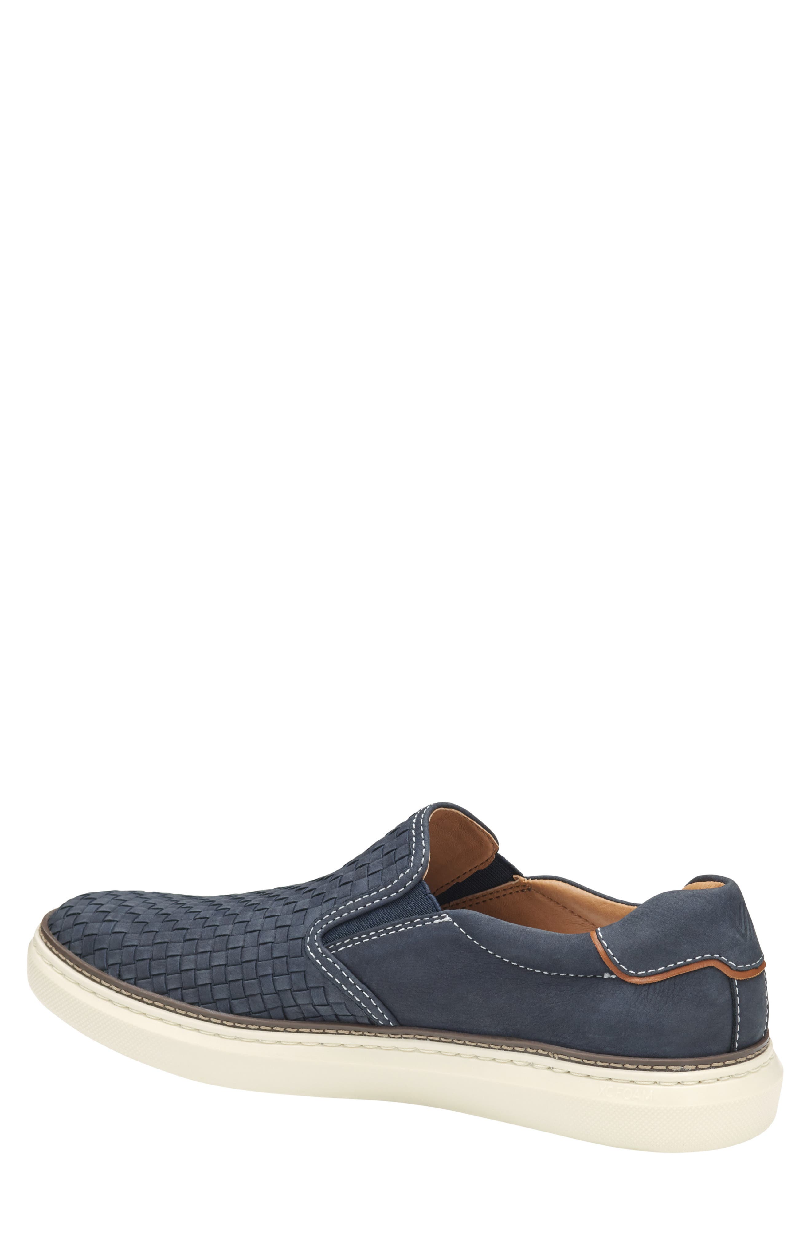 McGuffey 2 Woven Slip-On Sneaker, Alternate, color, NAVY WOVEN TUMBLED NUBUCK