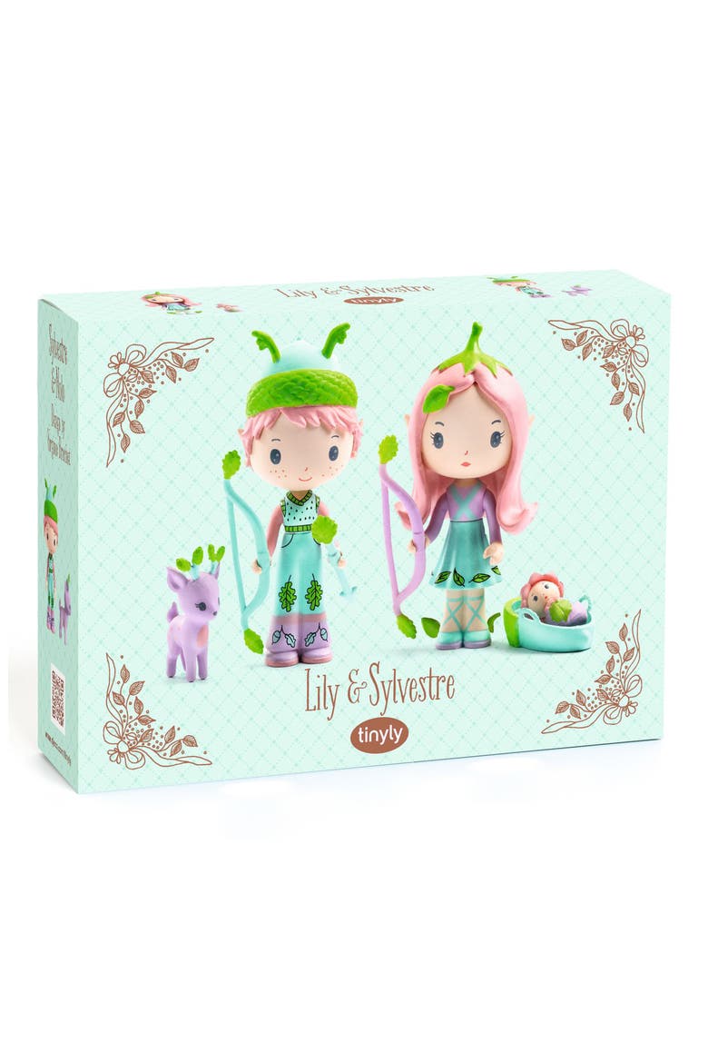 Tinyly Lily & Sylvestre Figurines, Alternate, color, MULTI