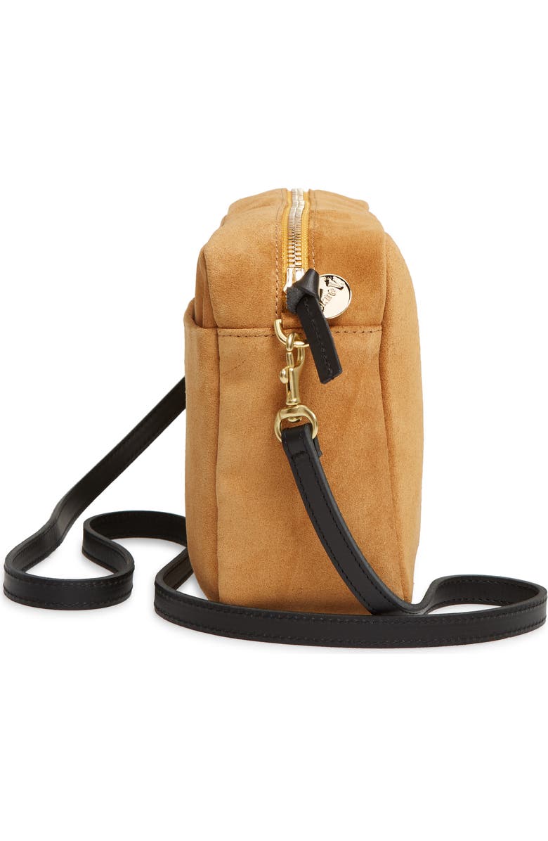 Clare V. Marisol Suede Crossbody Bag, Alternate, color,