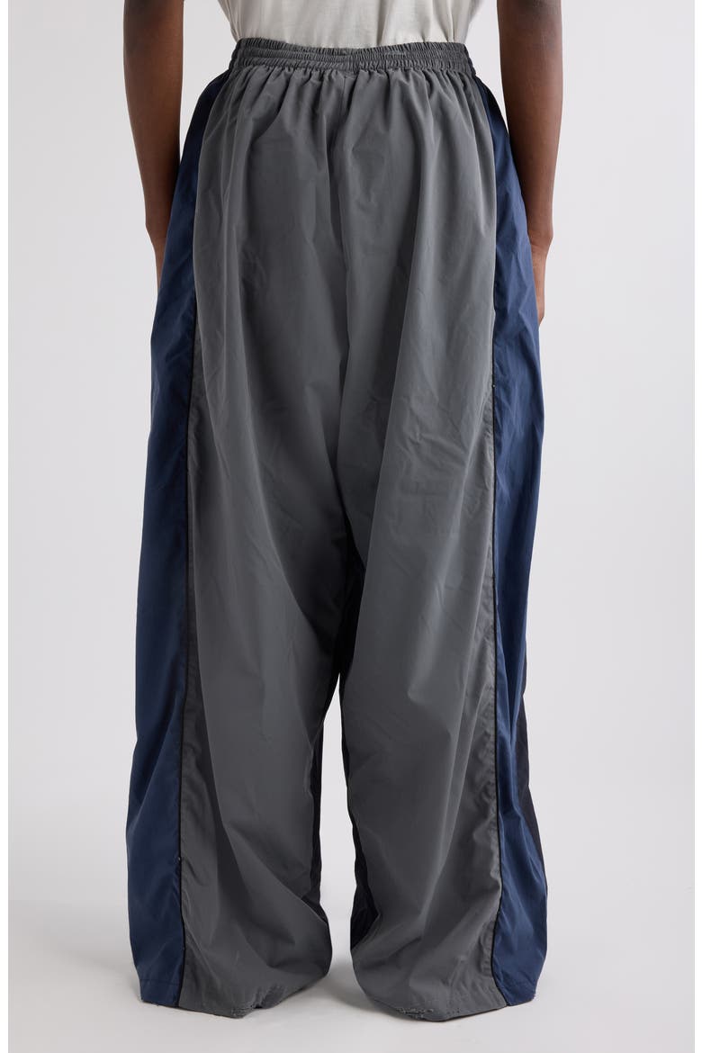 Colorblock Track Pants, Alternate, color, 1055 WASHED BLACK