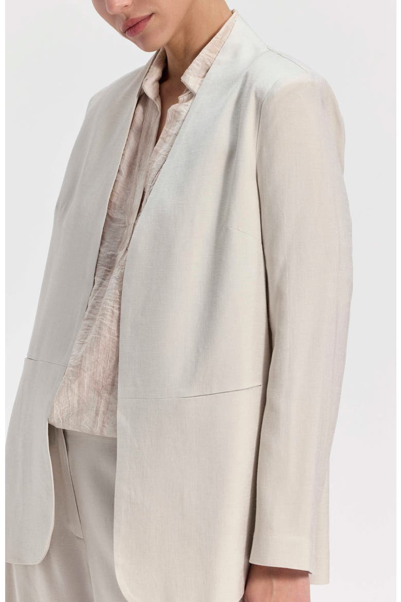 Tailored Blazer, Alternate, color, Stone