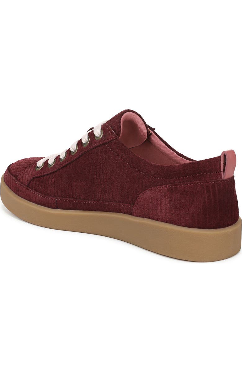 Vionic Winny Low Top Sneaker, Alternate, color, Cherry Jubilee