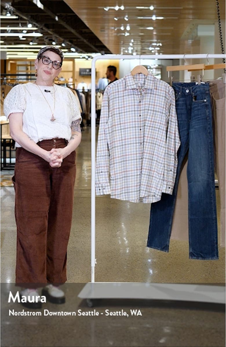 White Rock Plaid Button-Up Shirt, sales video thumbnail