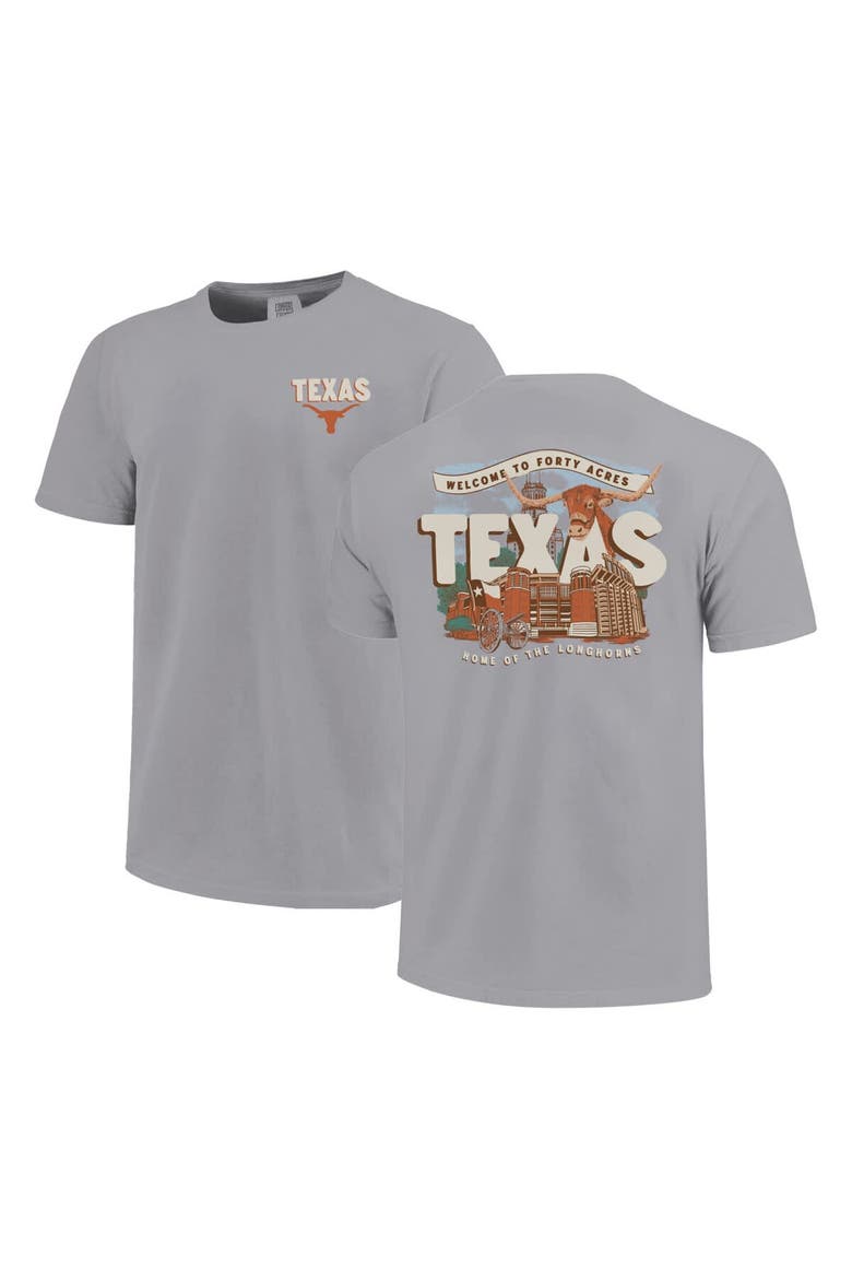 Youth  Gray Texas Longhorns Local Campus Scene T-Shirt, Main, color, Gray