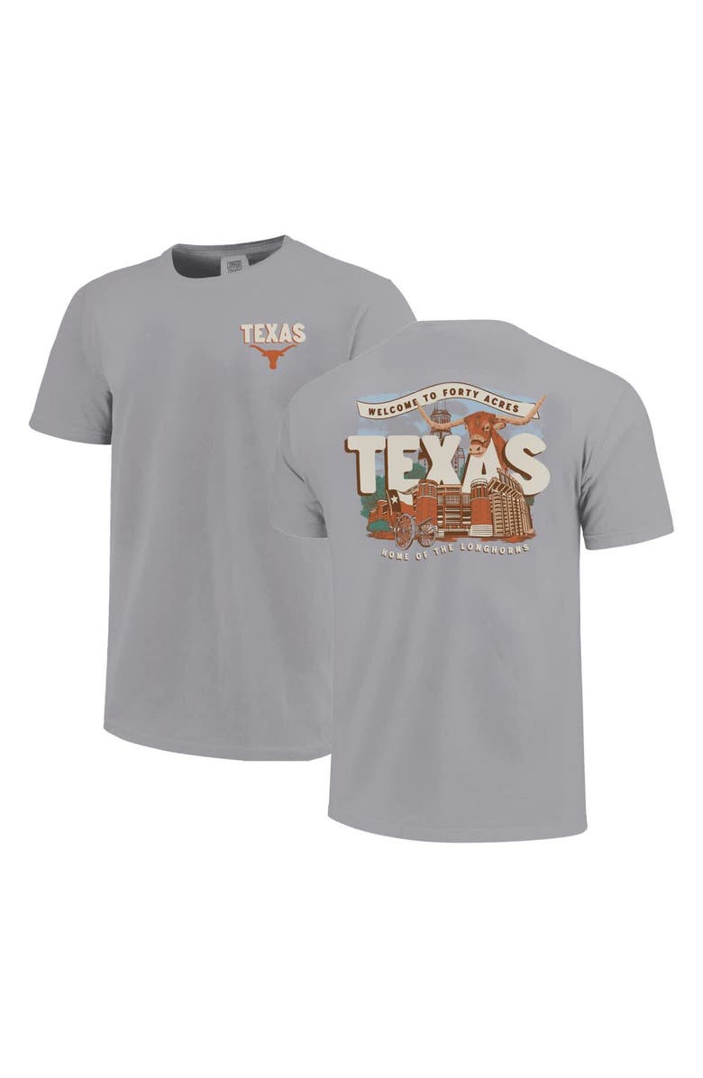 IMAGE ONE Youth  Gray Texas Longhorns Local Campus Scene T-Shirt, Main, color, Gray