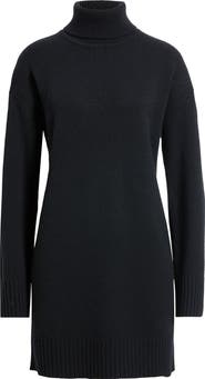 Nordstrom Long Sleeve Wool & Cashmere Sweater Dress