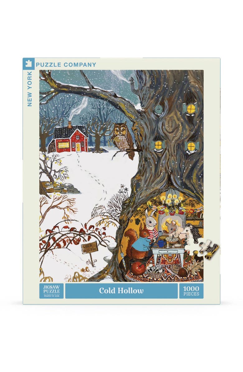 NEW YORK PUZZLE COMPANY Cold Hollow 1000 Piece Puzzle, Main, color, NO COLOR