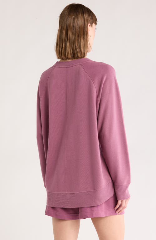 Zella Drew Crewneck Sweatshirt In Pink