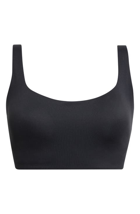Matte Scoop Neck Bra