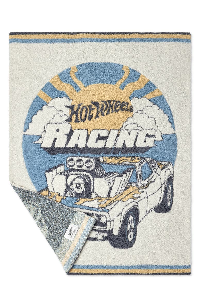 Barefoot Dreams<sup>®</sup> x Hot Wheels CozyChic<sup>®</sup> Stroller Blanket, Alternate, color, Freshwater Multi