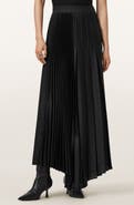 AllSaints Jax Pleated Maxi Skirt