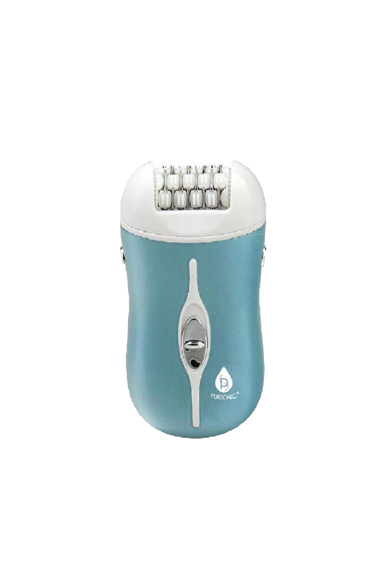 Rechargeable Epilator & Bikini Trimmer, Alternate, color, Turquoise