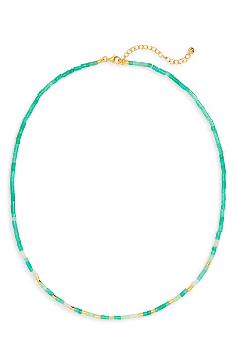 Delphi Beaded Necklace