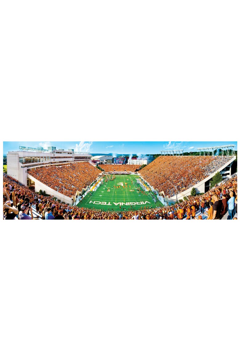 Virginia Tech Hokies 1000pc Pano Puzzle, Alternate, color, Multicolor