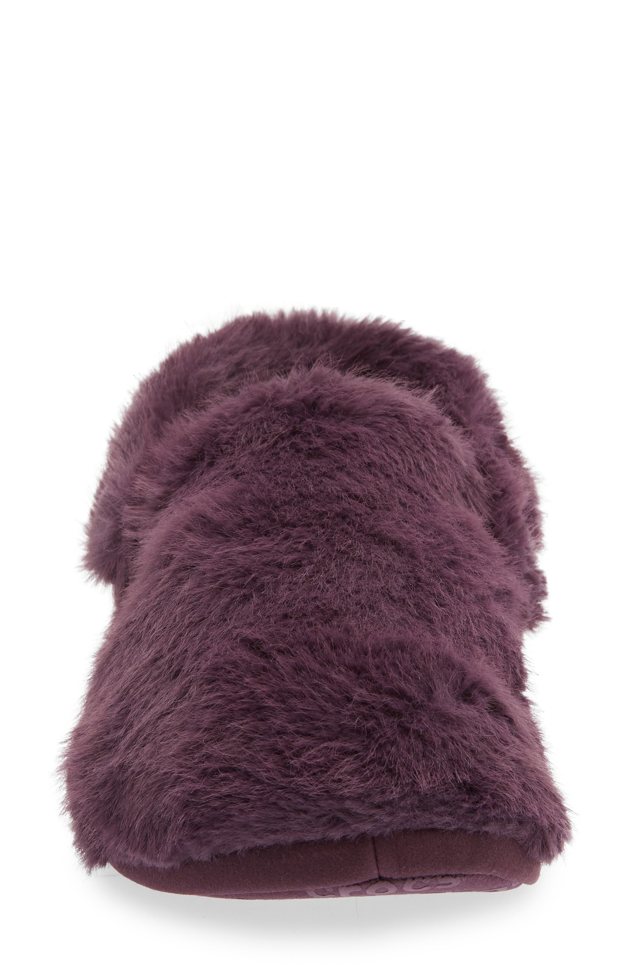 Classic Cozzzy Luxe Slipper, Alternate, color, PLUSH PLUM
