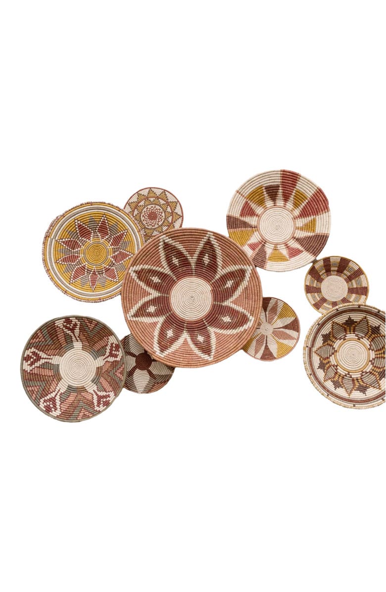 Maadili Collective Large Reflected Lotus Basket, Alternate, color, Natural