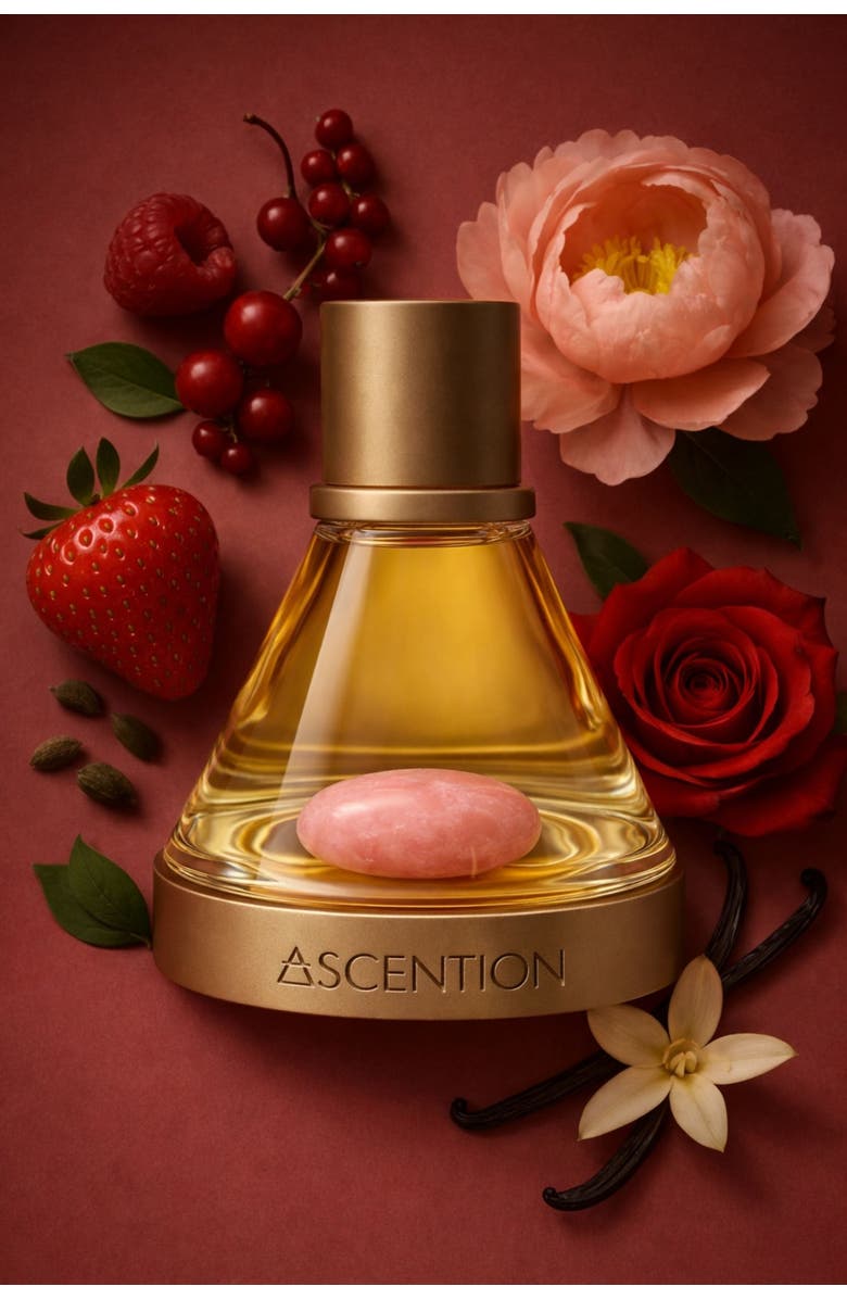 ASCENTION Parfums Ascent to Love Imbued in Rose Quartz | Eau de Parfum Elixir, Alternate, color, NO COLOR