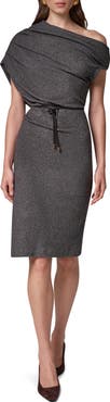 DONNA KARAN WEEKEND Off the Shoulder Sheath Dress