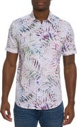 Robert Graham The Roxy Seersucker Short Sleeve Button-Up Shirt