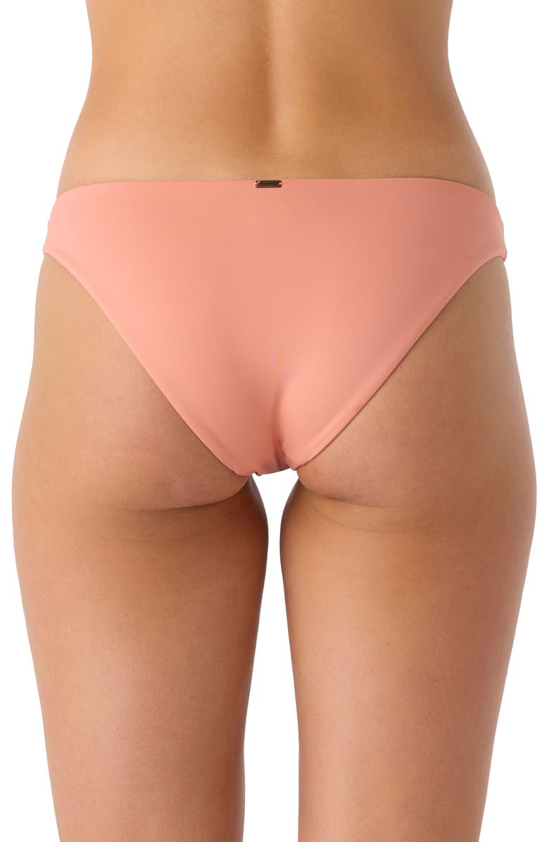 O'Neill Rockley Saltwater Solids Bikini Bottoms, Alternate, color, Canyon Cla