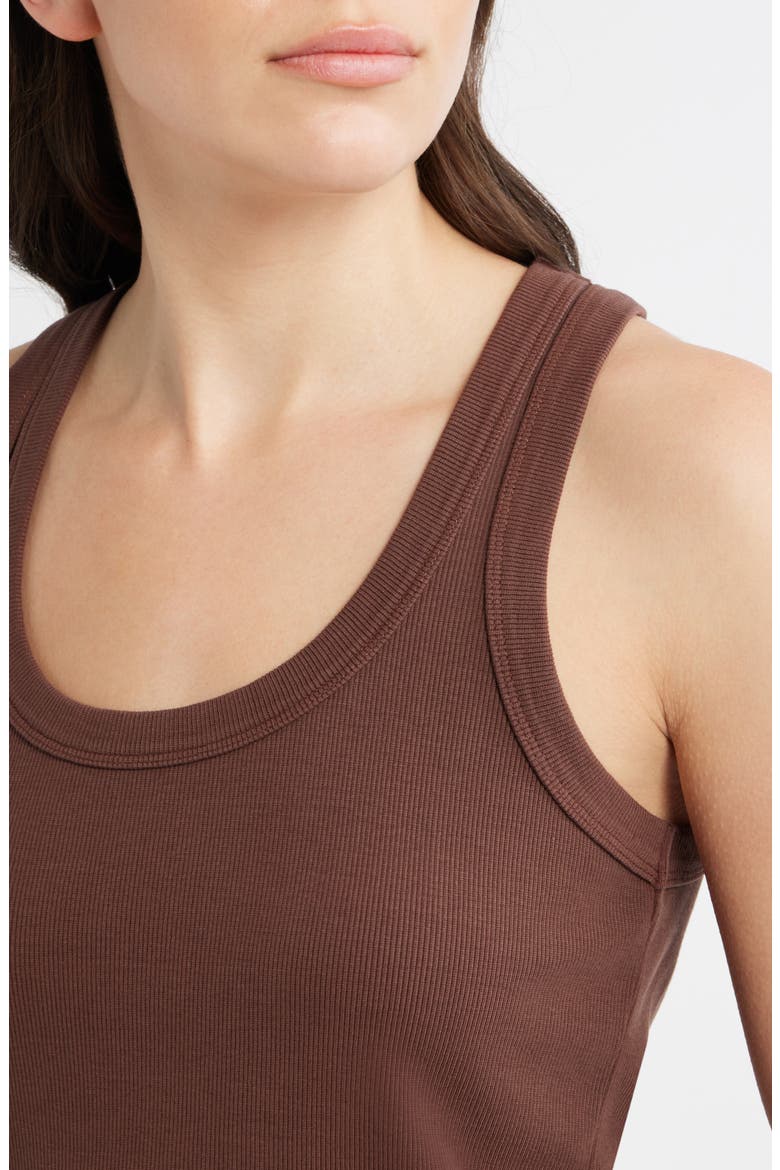 Lexi Sun-In Rib Tank, Alternate, color, CHOCOLATE